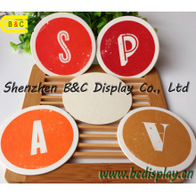 Round Shape Coasters, Beer Coasters, Place Mats with SGS (B&C-G106)